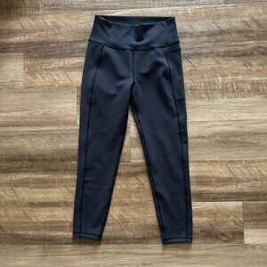 Sweaty Betty Super Sculpt 7/8 Leggings in Heather Black (M)